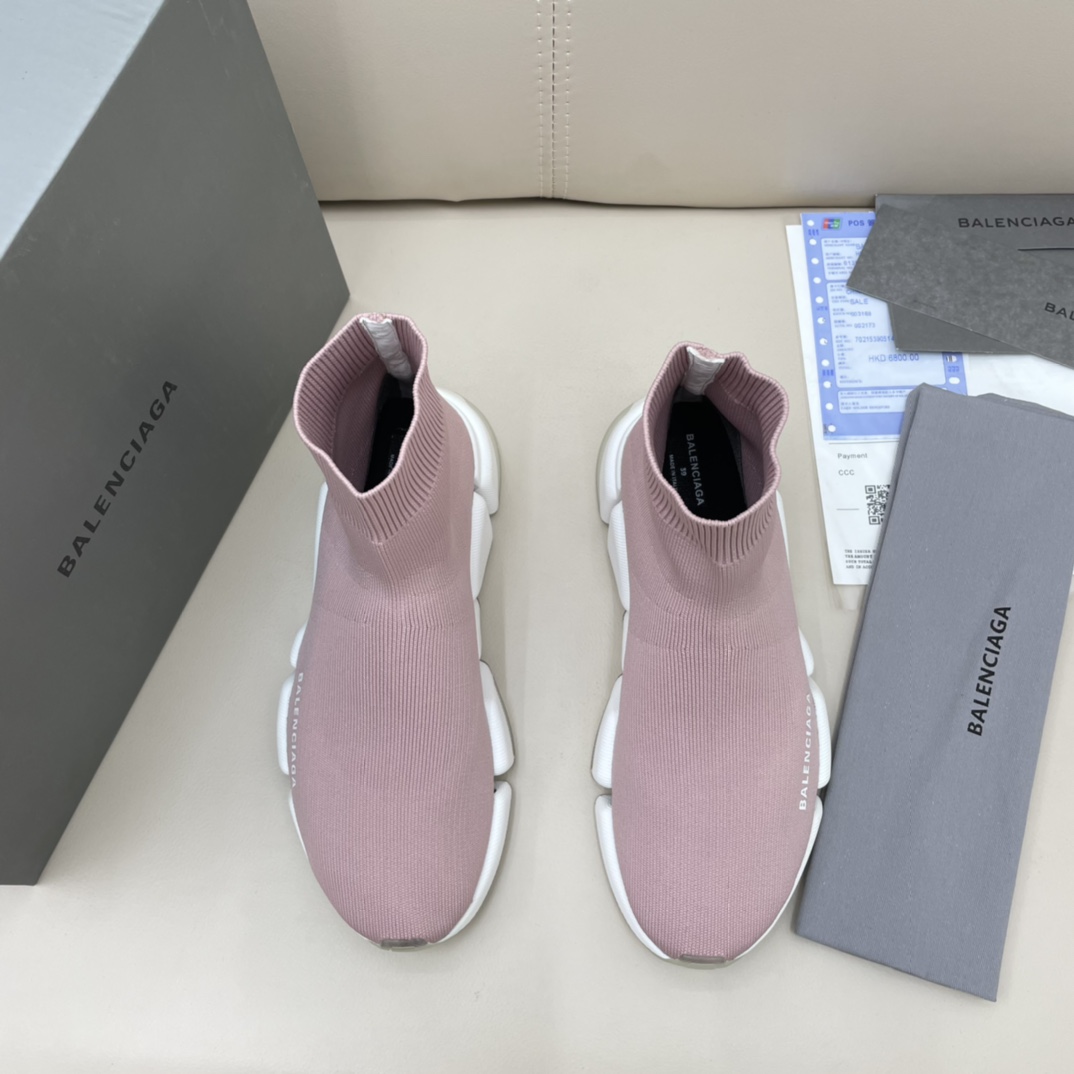 Balenciaga  Speed 2.0 Recycled Knit Sneaker  - DopestKickz