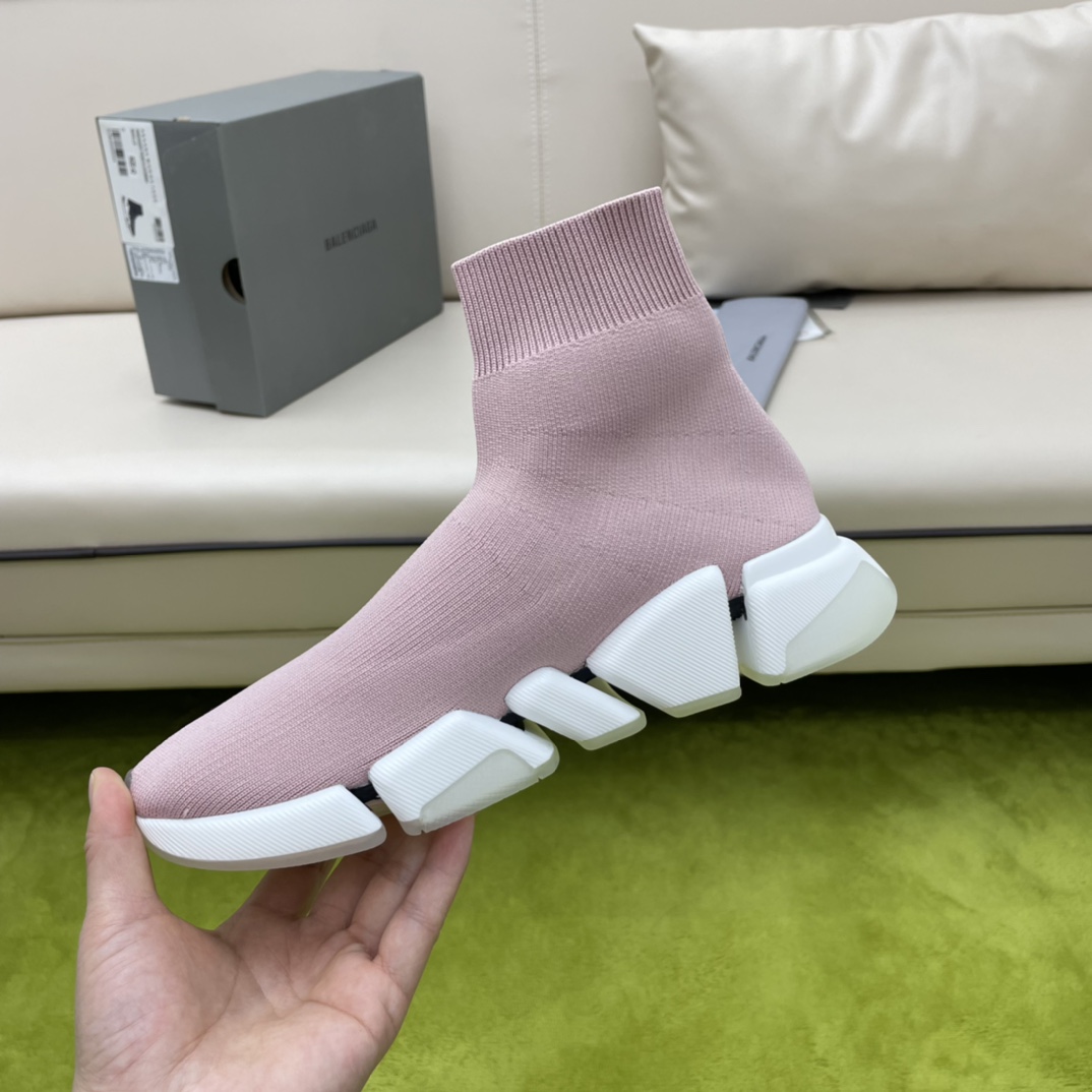 Balenciaga  Speed 2.0 Recycled Knit Sneaker  - DopestKickz
