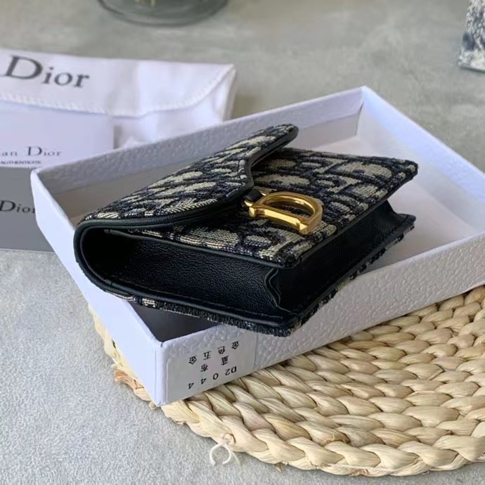 Dior Compact Wallet(10.5-7CM) - DopestKickz