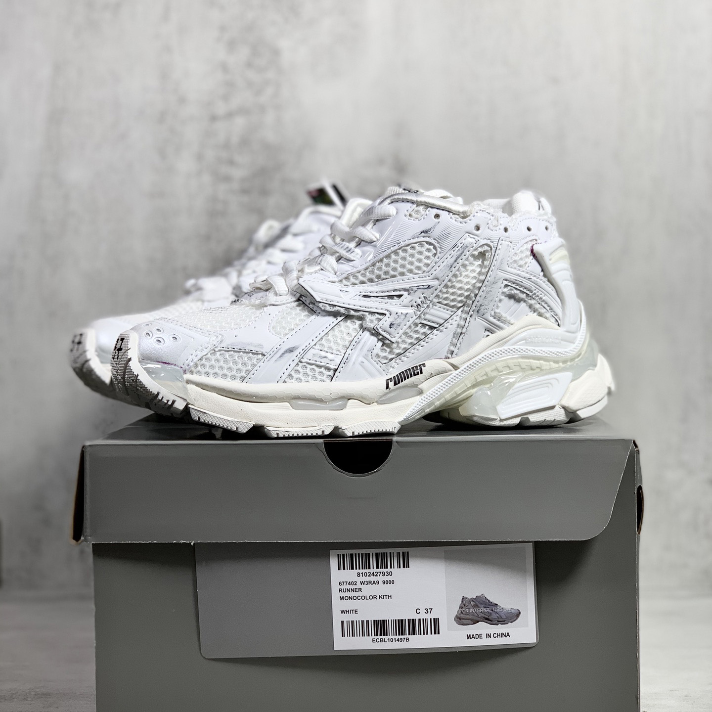 Balenciaga Runner Sneakers - DopestKickz