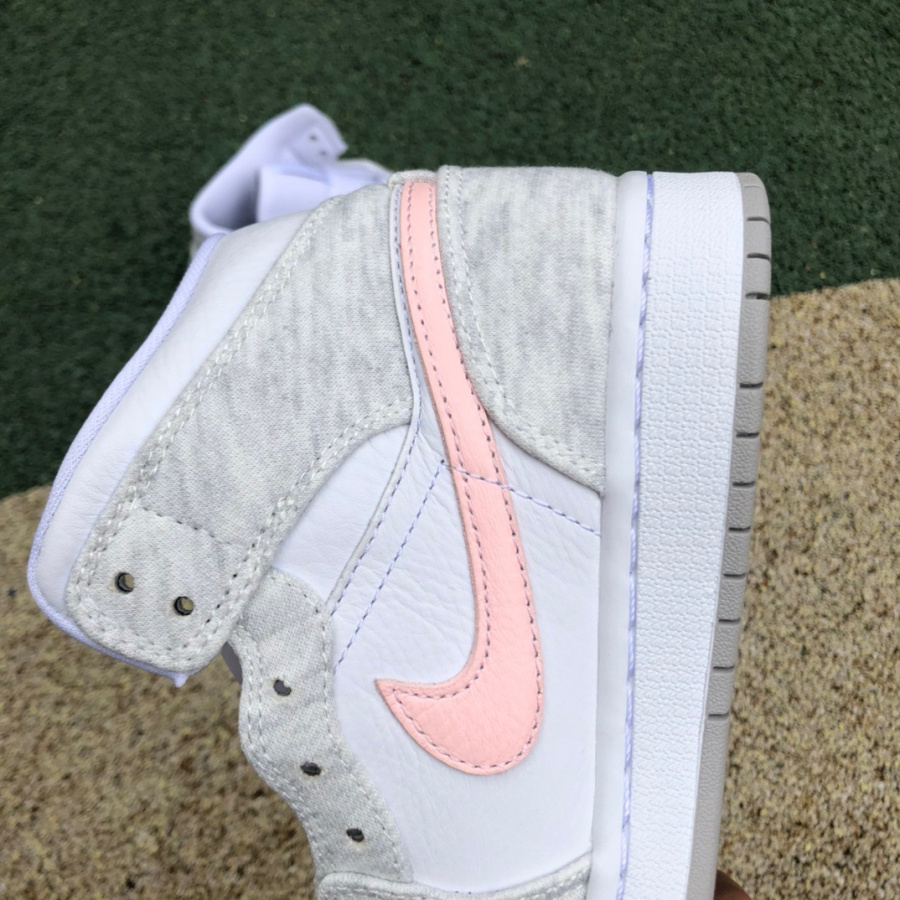 Air Jordan 1 Mid SE AJ1 'Light Iron Ore' Middle Top Sneaker  DN4045-001 - DopestKickz