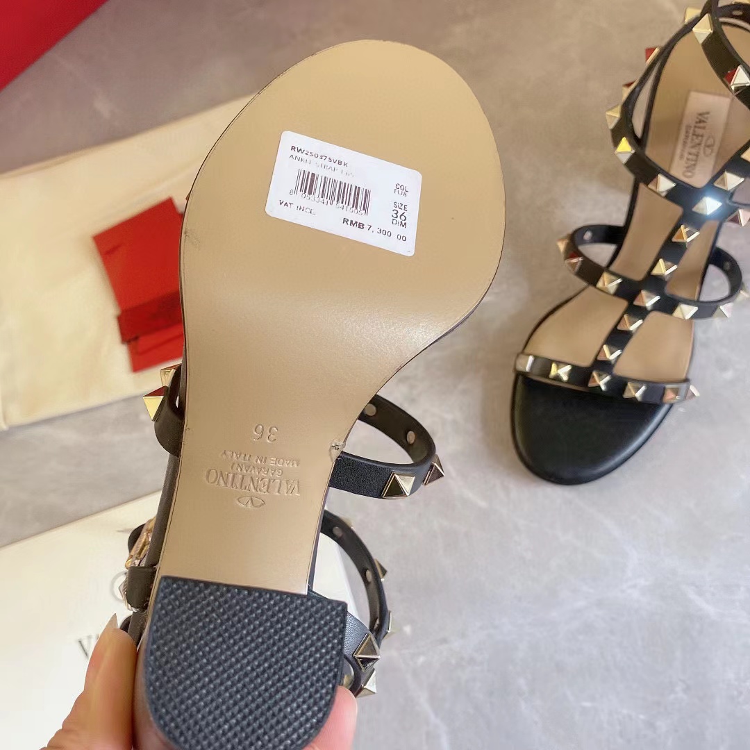 Valenti Rockstud Women's Heeled Sandals - DopestKickz