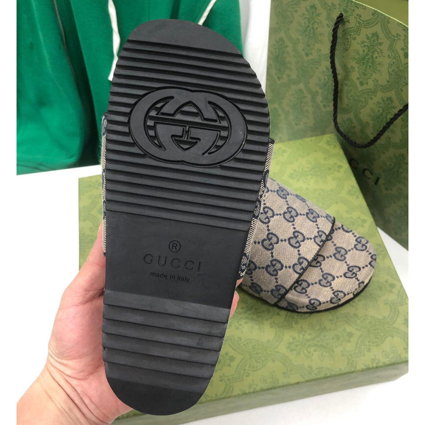 Gucci GG Slide Sandal - DopestKickz
