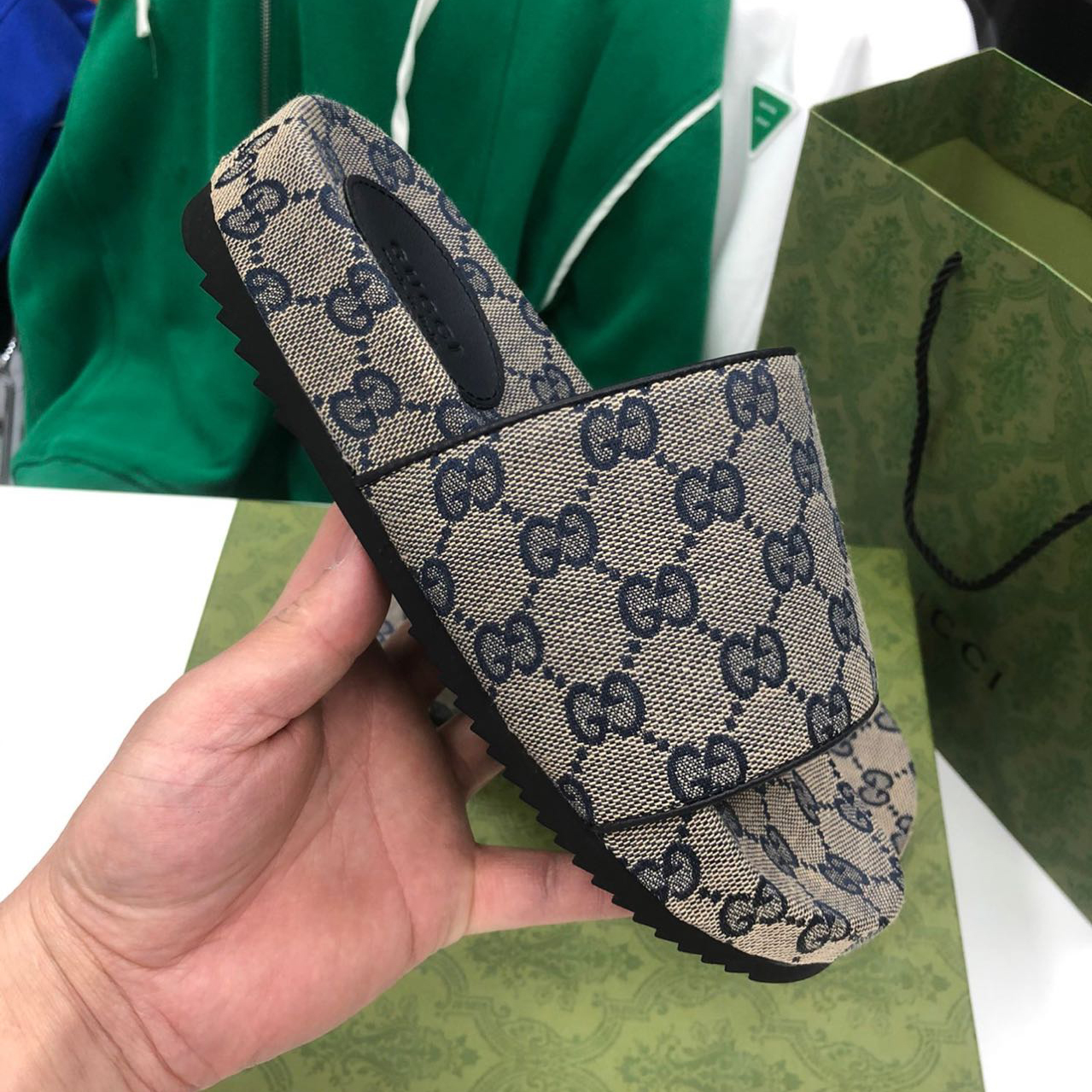 Gucci GG Slide Sandal - DopestKickz
