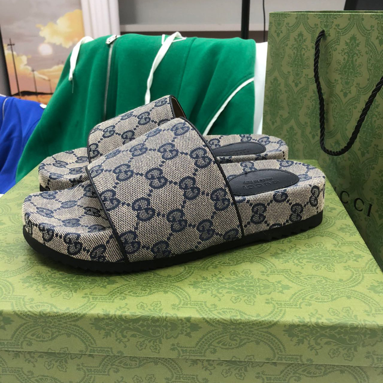 Gucci GG Slide Sandal - DopestKickz