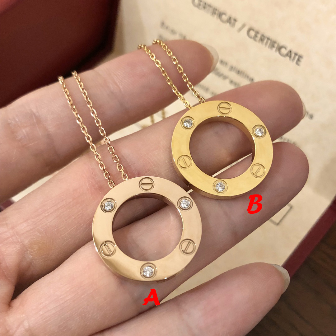 Cartier Love Necklace - DopestKickz