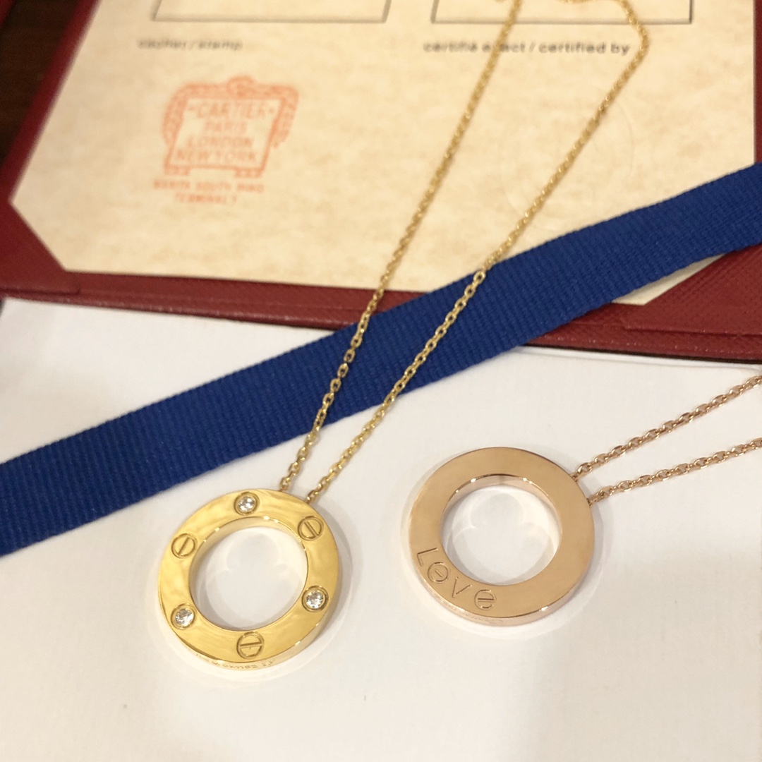 Cartier Love Necklace - DopestKickz