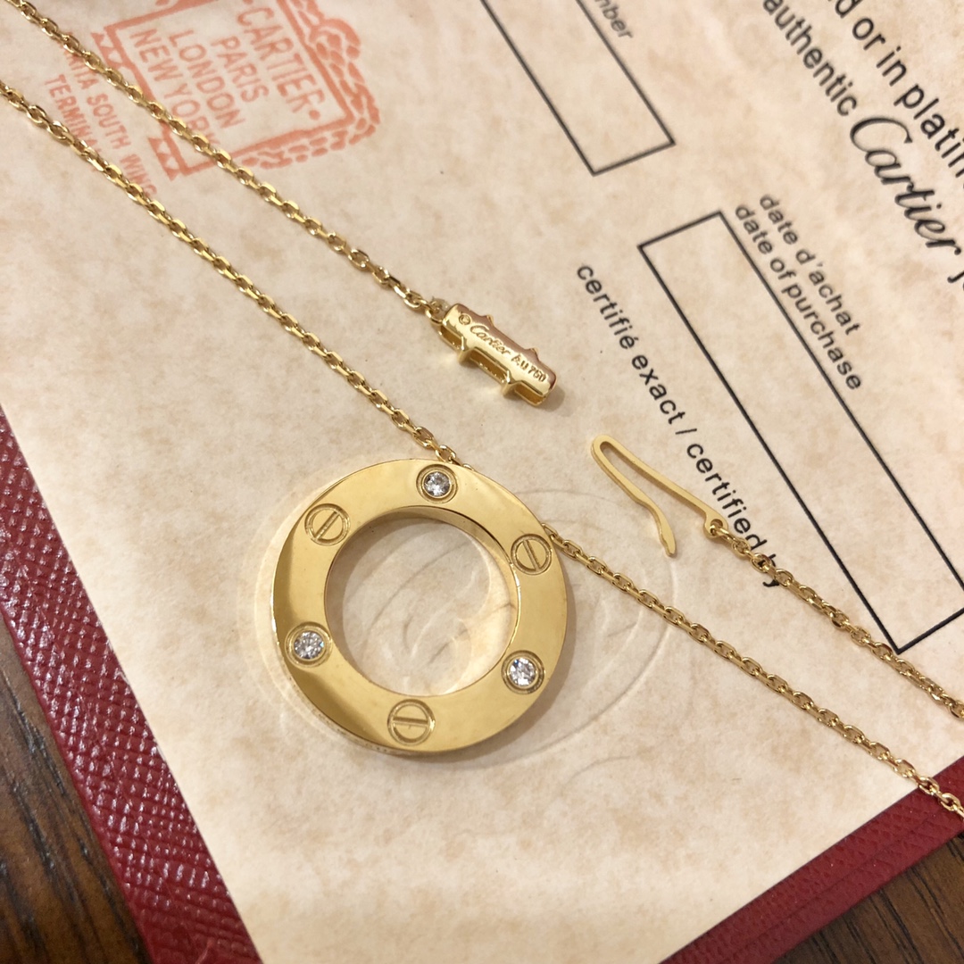 Cartier Love Necklace - DopestKickz