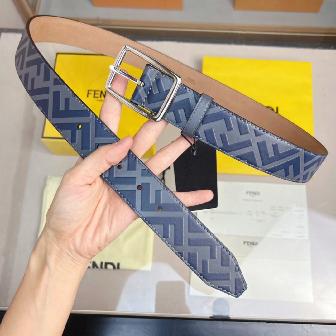 Fendi Leather Belt  - DopestKickz