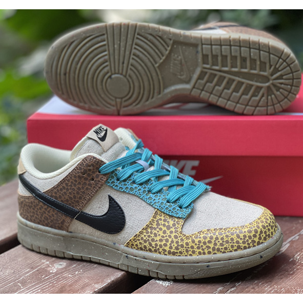 Nike Dunk Low ''Safari'' Sneaker    DX2654-200  - DopestKickz