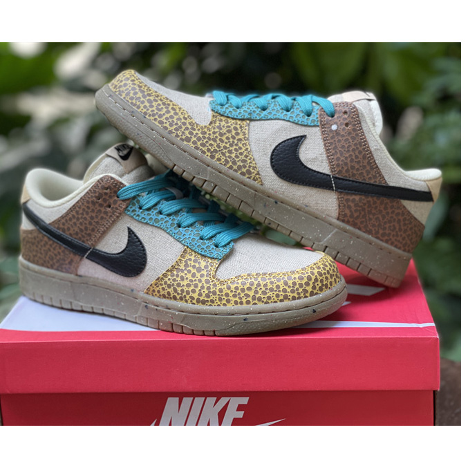 Nike Dunk Low ''Safari'' Sneaker    DX2654-200  - DopestKickz
