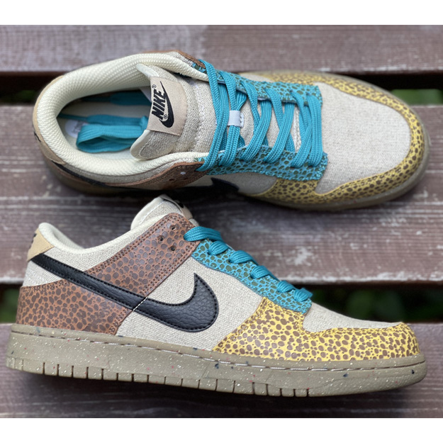 Nike Dunk Low ''Safari'' Sneaker    DX2654-200  - DopestKickz