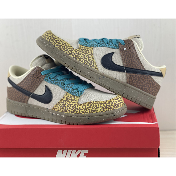 Nike Dunk Low ''Safari'' Sneaker    DX2654-200  - DopestKickz