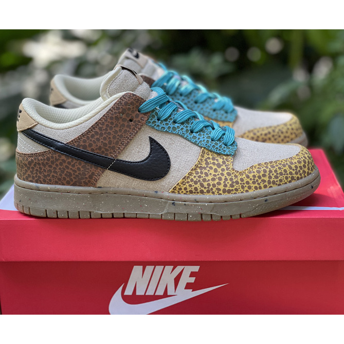 Nike Dunk Low ''Safari'' Sneaker    DX2654-200  - DopestKickz