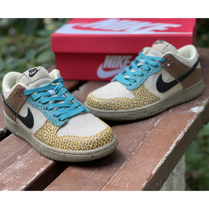 Nike Dunk Low ''Safari'' Sneaker    DX2654-200  - DopestKickz