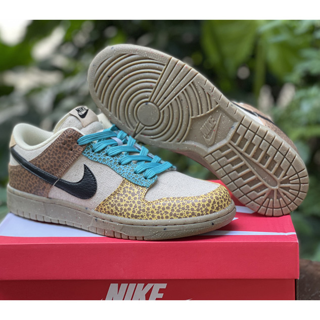 Nike Dunk Low ''Safari'' Sneaker    DX2654-200  - DopestKickz