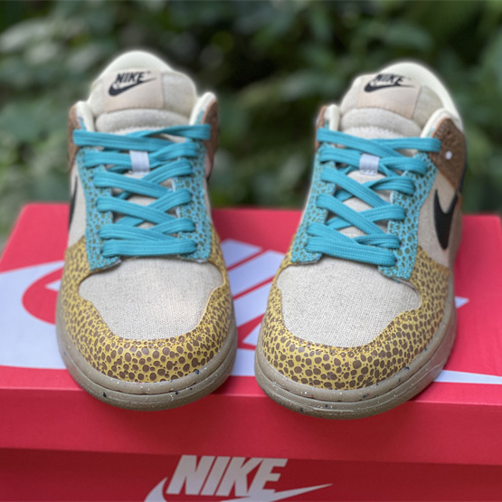 Nike Dunk Low ''Safari'' Sneaker    DX2654-200  - DopestKickz