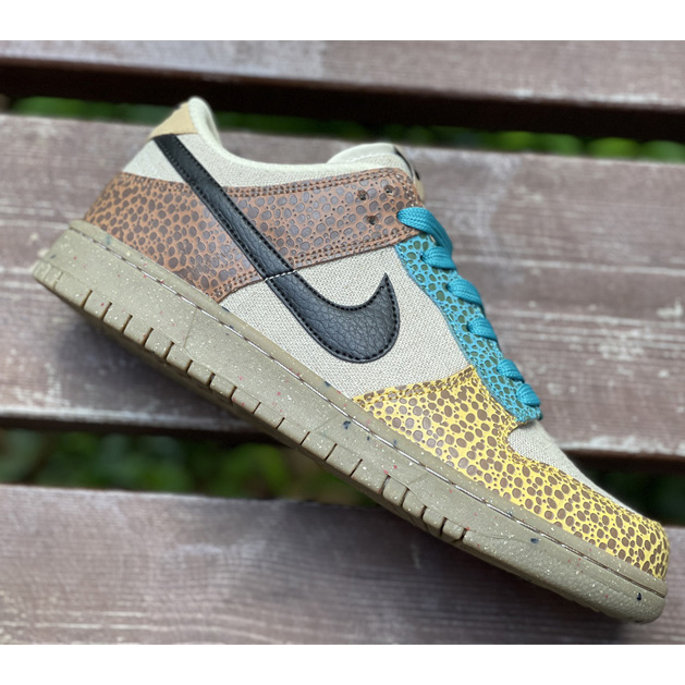 Nike Dunk Low ''Safari'' Sneaker    DX2654-200  - DopestKickz