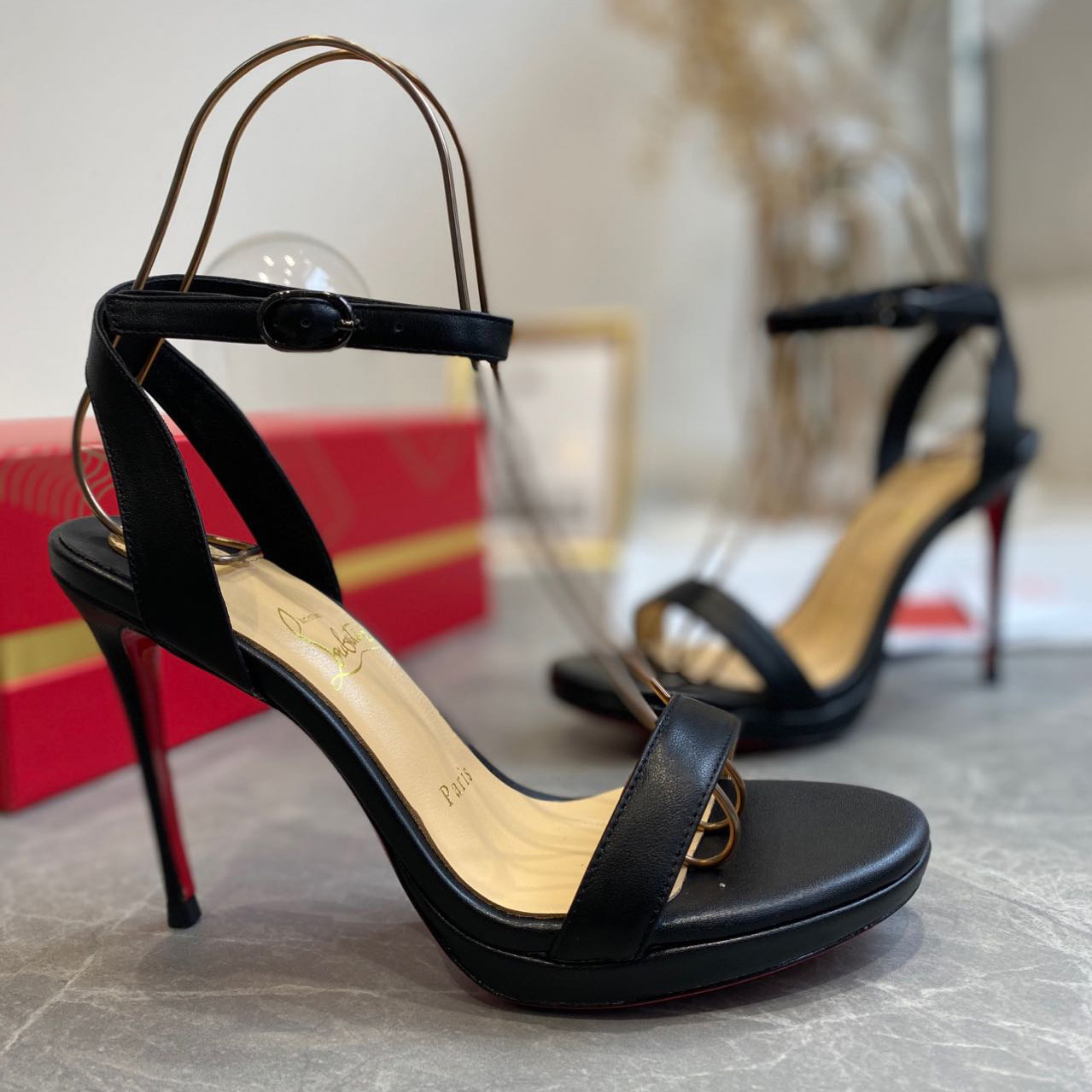 Christian Louboutin High Heeled Sandals(10cm) - DopestKickz