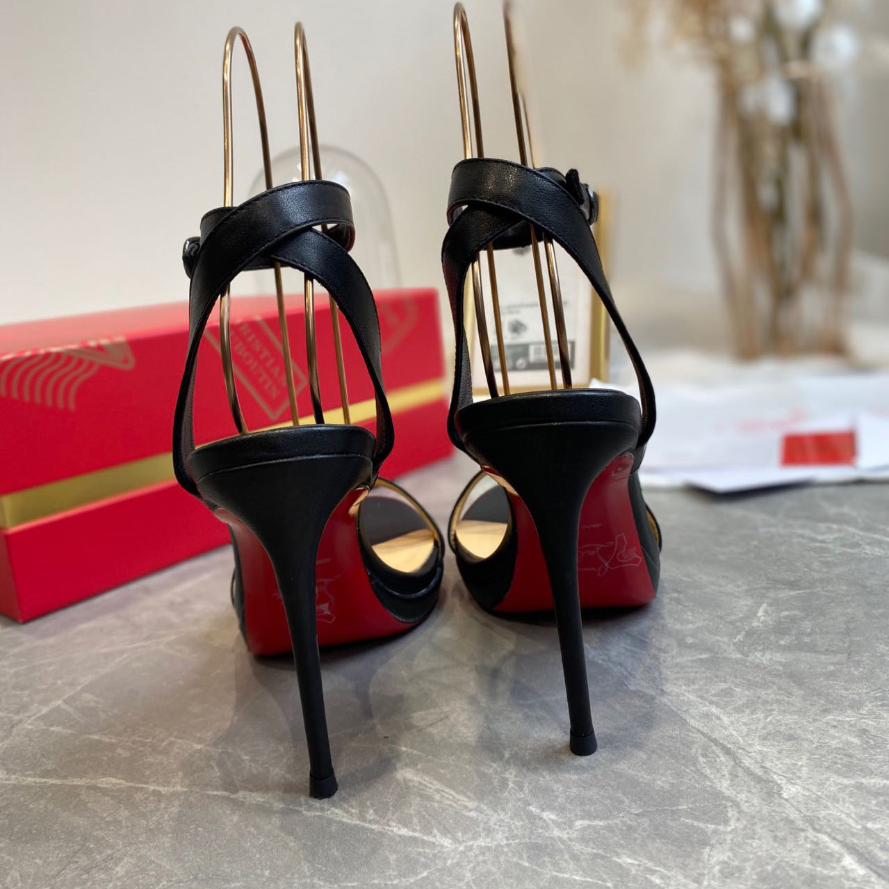 Christian Louboutin High Heeled Sandals(10cm) - DopestKickz