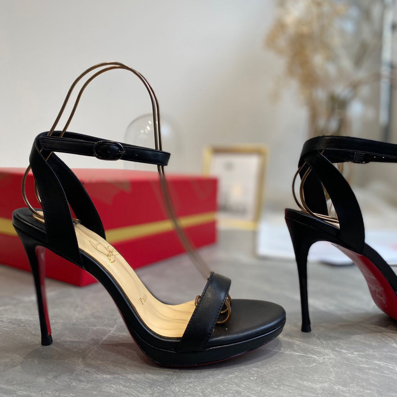 Christian Louboutin High Heeled Sandals(10cm) - DopestKickz