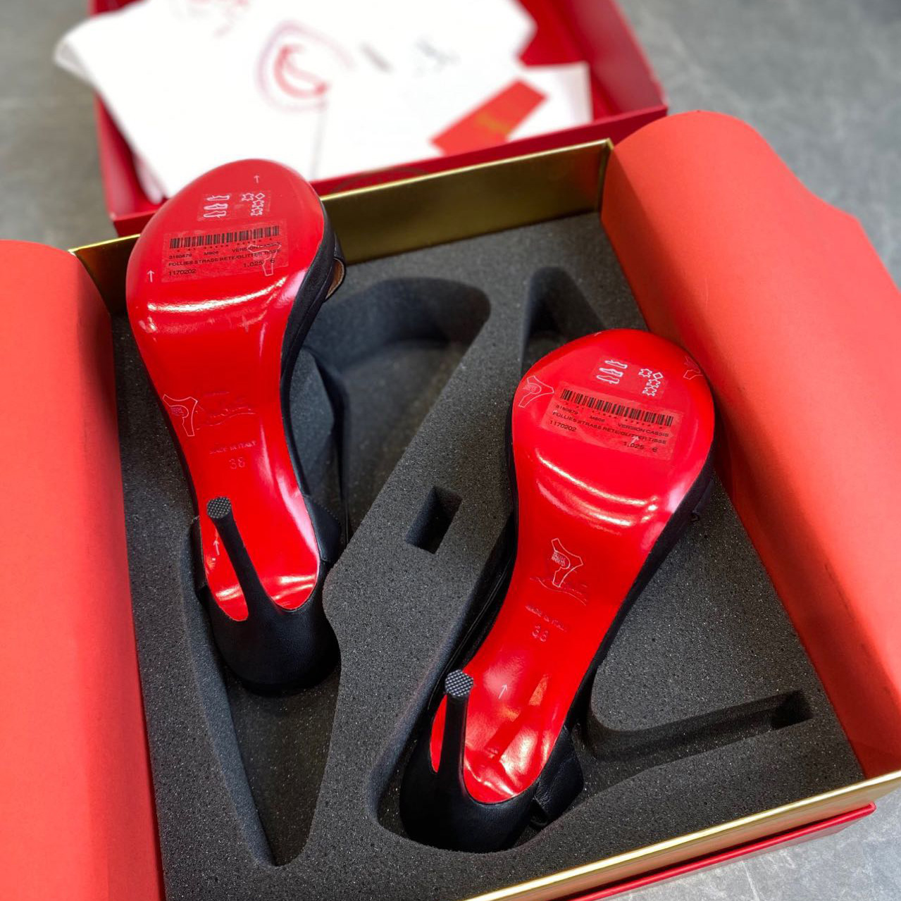 Christian Louboutin High Heeled Sandals(10cm) - DopestKickz