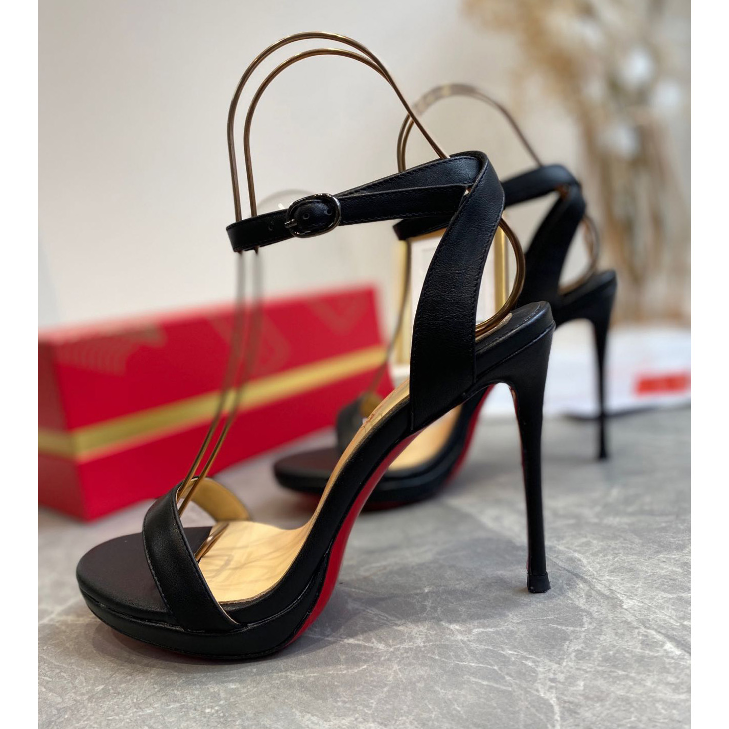 Christian Louboutin High Heeled Sandals(10cm) - DopestKickz