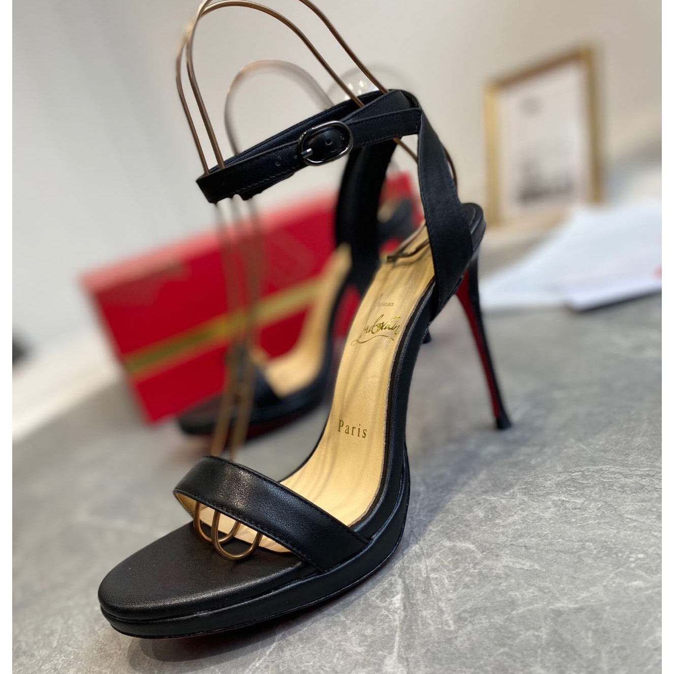 Christian Louboutin High Heeled Sandals(10cm) - DopestKickz