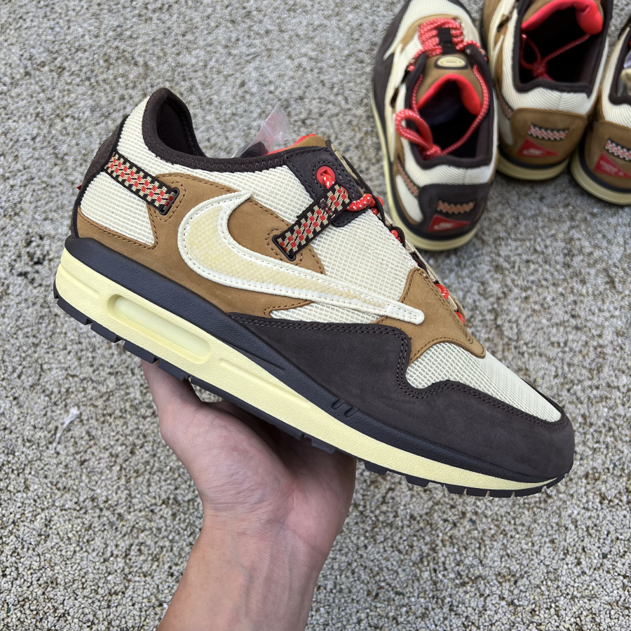 Travis Scott x Nike Air Max 1"Cactus Jack" Sneaker  - DopestKickz