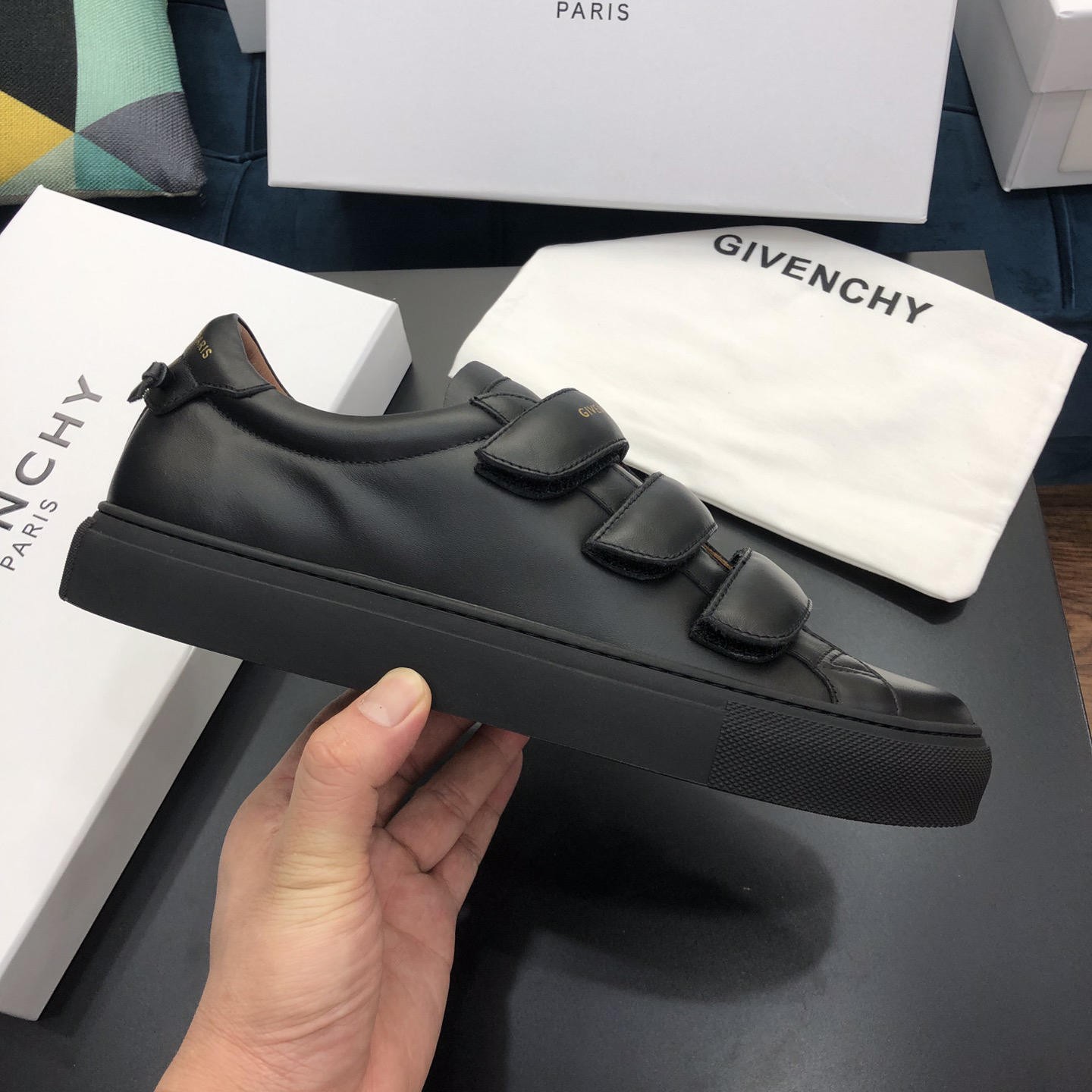 Givenchy Urban Leather Sneakers - DopestKickz