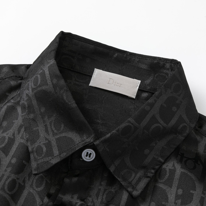 Dior  Oblique Kasuri Long Sleeve Shirt - DopestKickz