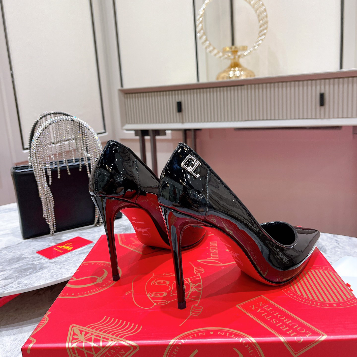 Christian Louboutin Sporty Kate Pump  85mm - DopestKickz