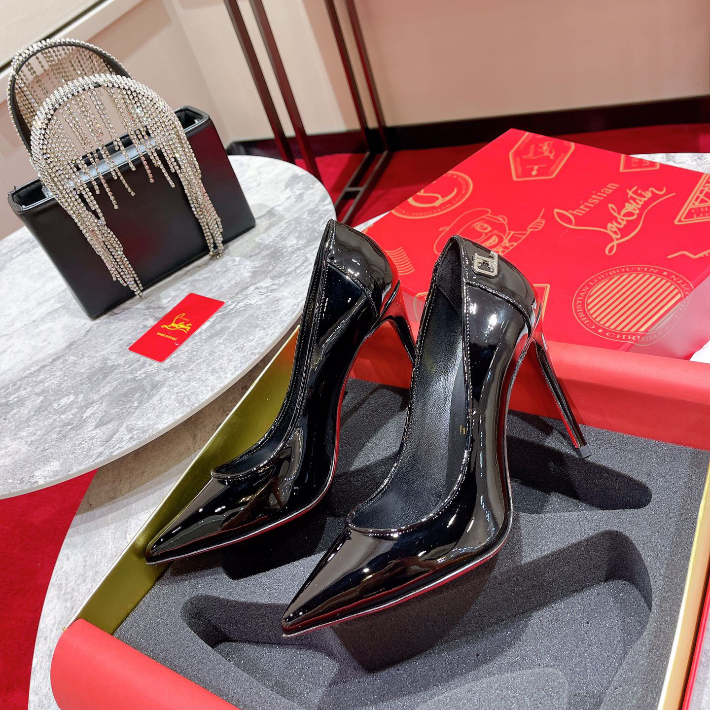 Christian Louboutin Sporty Kate Pump  85mm - DopestKickz