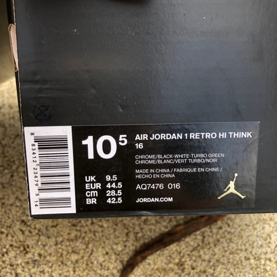 Air Jordan 1 Pass The Torch AJ1 Sneakers - DopestKickz