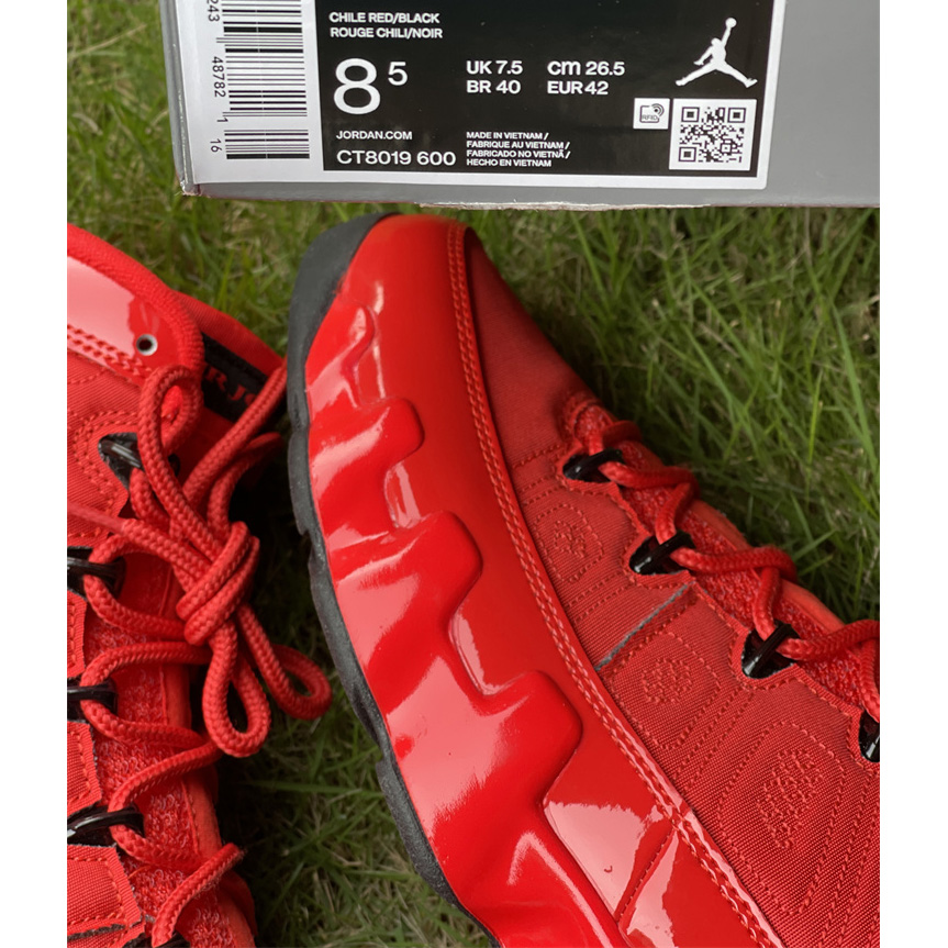 Jordan AJ9 ''Chile Red'' Basketball Shoes - DopestKickz