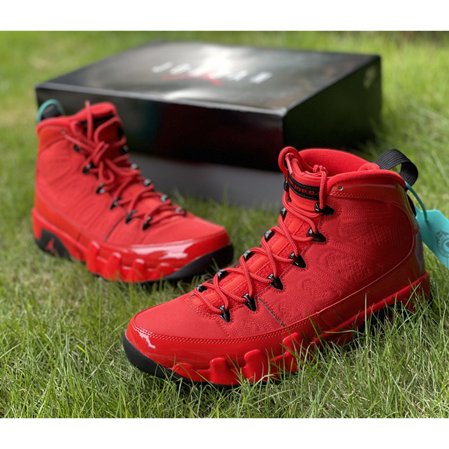 Jordan AJ9 ''Chile Red'' Basketball Shoes - DopestKickz