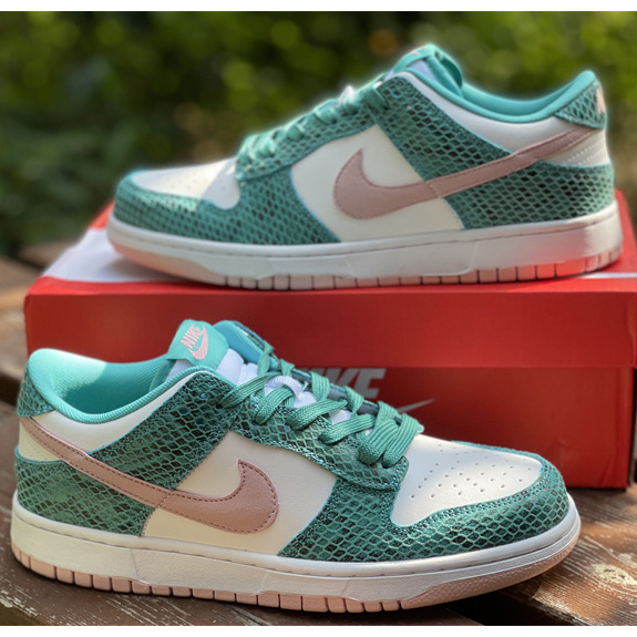 Nike Dunk SB Low ''Snake Skin'' Sneaker    DR8577-300 - DopestKickz
