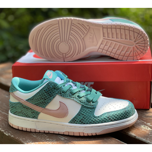 Nike Dunk SB Low ''Snake Skin'' Sneaker    DR8577-300 - DopestKickz