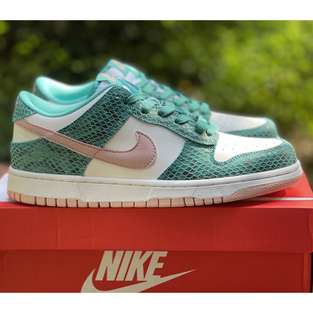 Nike Dunk SB Low ''Snake Skin'' Sneaker    DR8577-300 - DopestKickz