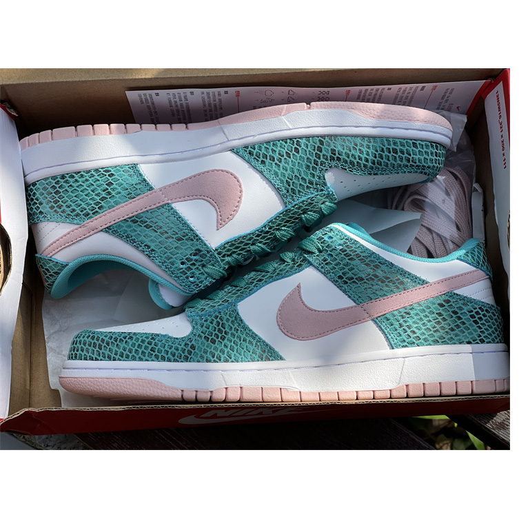 Nike Dunk SB Low ''Snake Skin'' Sneaker    DR8577-300 - DopestKickz