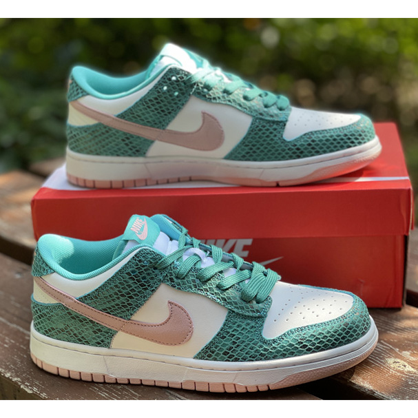 Nike Dunk SB Low ''Snake Skin'' Sneaker    DR8577-300 - DopestKickz