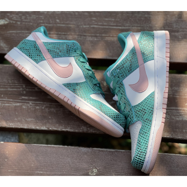 Nike Dunk SB Low ''Snake Skin'' Sneaker    DR8577-300 - DopestKickz
