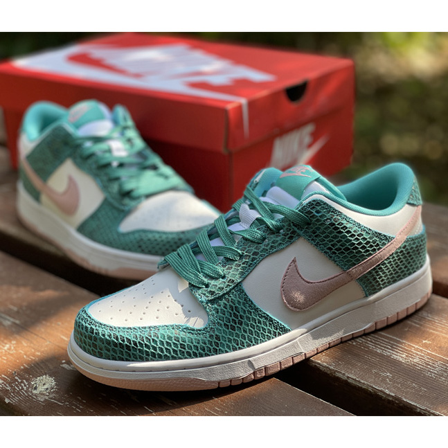 Nike Dunk SB Low ''Snake Skin'' Sneaker    DR8577-300 - DopestKickz