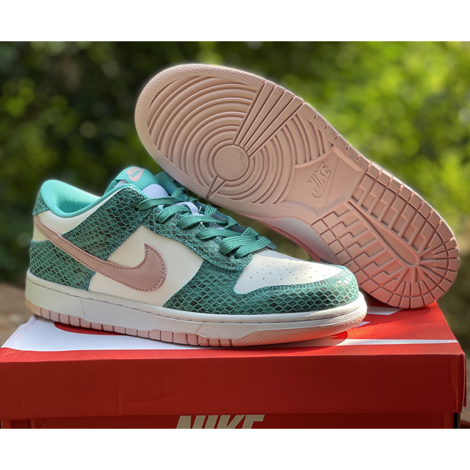 Nike Dunk SB Low ''Snake Skin'' Sneaker    DR8577-300 - DopestKickz