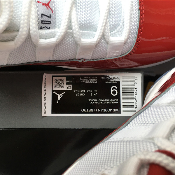  Air Jordan 11 “Cherry” Sneaker CT8012-116 - DopestKickz