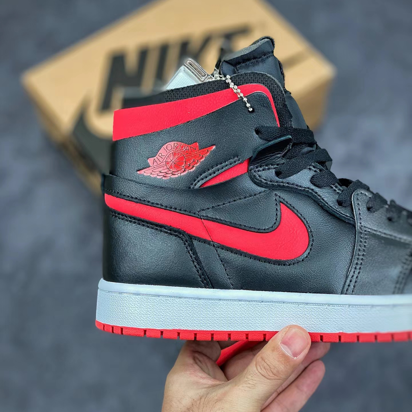 Nike Air Jordan 1 Zoom Air Cmft ''Bred'' Sneaker  CT0979-006 - DopestKickz