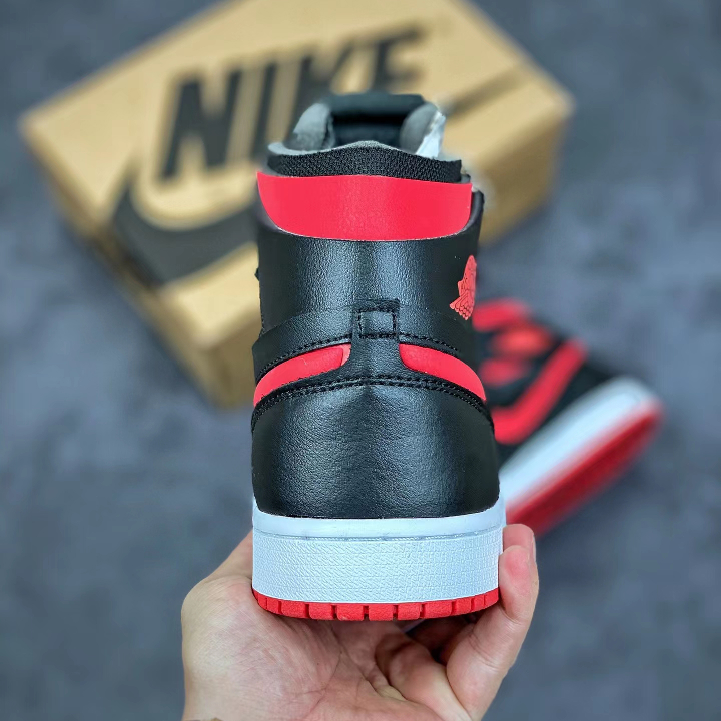 Nike Air Jordan 1 Zoom Air Cmft ''Bred'' Sneaker  CT0979-006 - DopestKickz