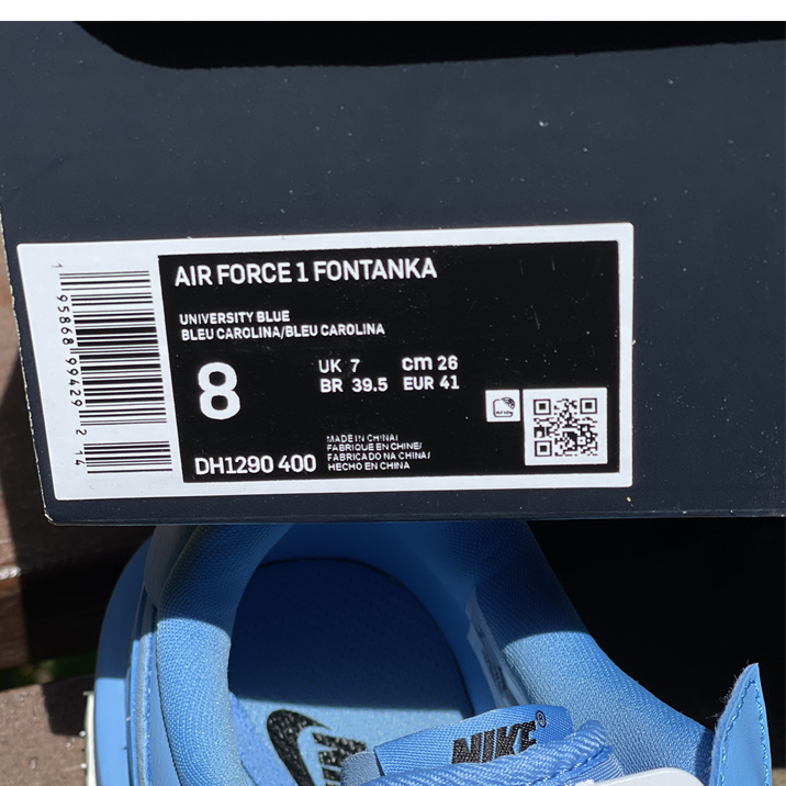 Nike Air Force 1 Fontanka “University Blue” Sneaker DH1290-400 - DopestKickz