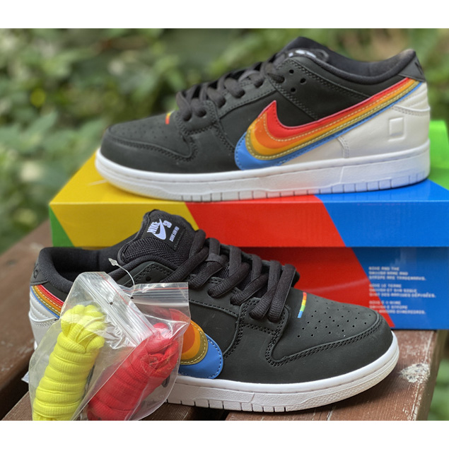 Polaroid x Nike Sb Dunk Low ''Polaroid'' Sneaker    DH7722-001 - DopestKickz