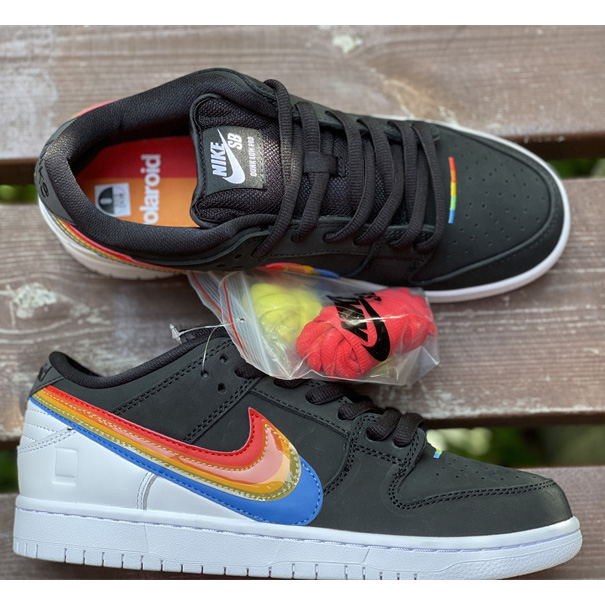 Polaroid x Nike Sb Dunk Low ''Polaroid'' Sneaker    DH7722-001 - DopestKickz